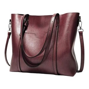 Pahajim Large Shoulder Bag  Multi Pocket Zippered Tote Bag Color Like First Pic